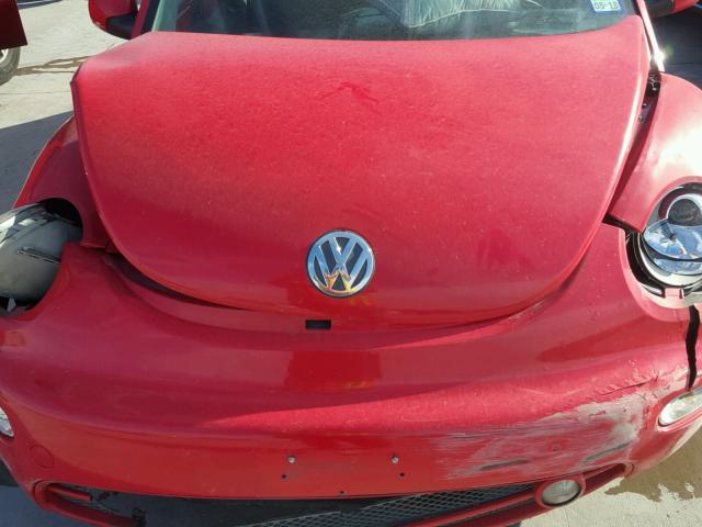 3VWCB21C61M463929 - 2001 VOLKSWAGEN NEW BEETLE RED photo 7