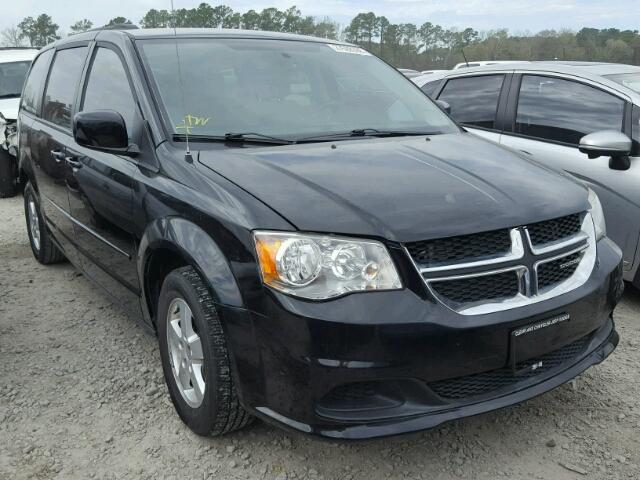 2C4RDGCGXCR122906 - 2012 DODGE GRAND CARA BLACK photo 1