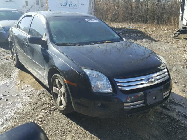 3FAHP07Z98R190823 - 2008 FORD FUSION SE BLACK photo 1