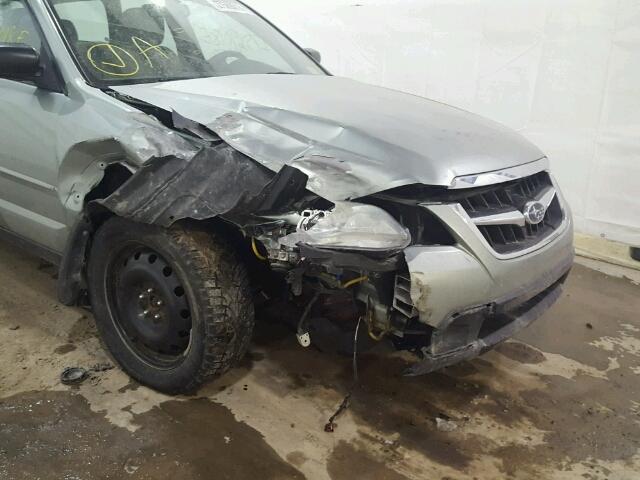 4S4BP61C897312678 - 2009 SUBARU OUTBACK 2. SILVER photo 9