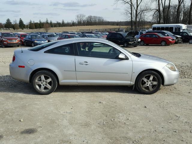 1G1AT18H097264781 - 2009 CHEVROLET COBALT LT SILVER photo 9