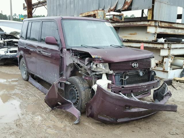 JTLKT334340143678 - 2004 TOYOTA SCION XB 勃艮第红 照片 1