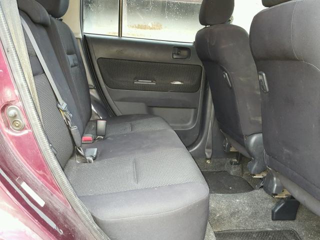 JTLKT334340143678 - 2004 TOYOTA SCION XB 勃艮第红 照片 6