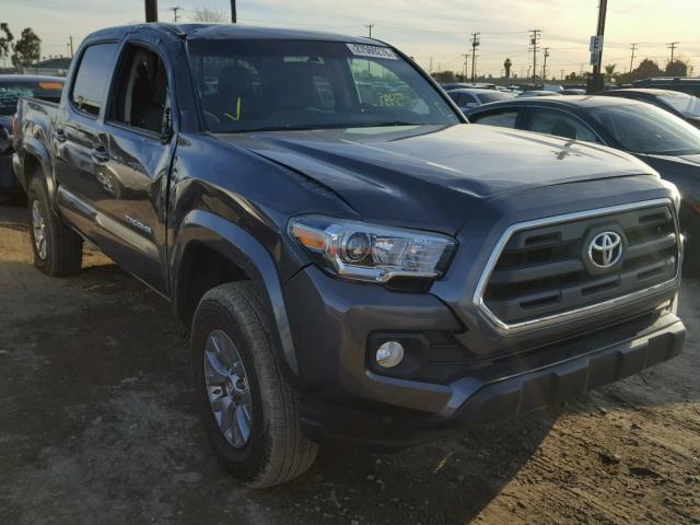 5TFAX5GN7HX089115 - 2017 TOYOTA TACOMA DOU CHARCOAL photo 1