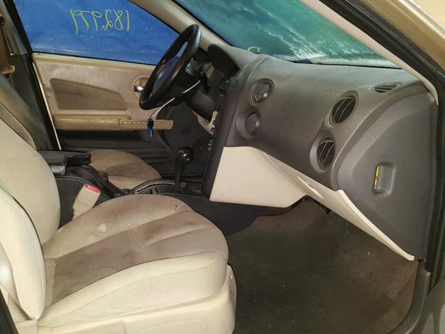 2G2WP522751131122 - 2005 PONTIAC GRAND PRIX BEIGE photo 5