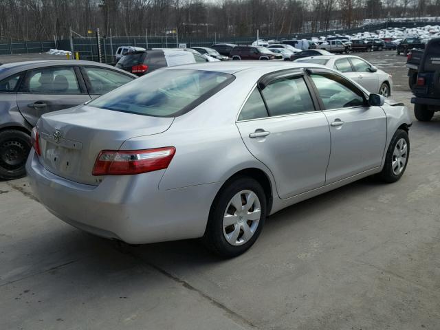 4T1BE46K58U260372 - 2008 TOYOTA CAMRY CE SILVER photo 4