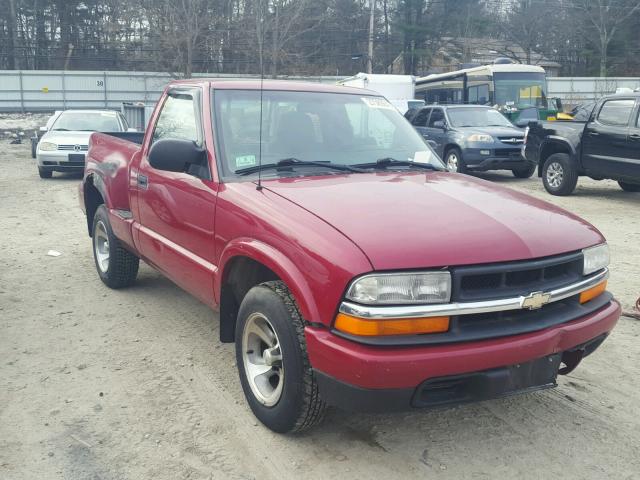 1GCCS1444Y8167811 - 2000 CHEVROLET S TRUCK S1 RED photo 1