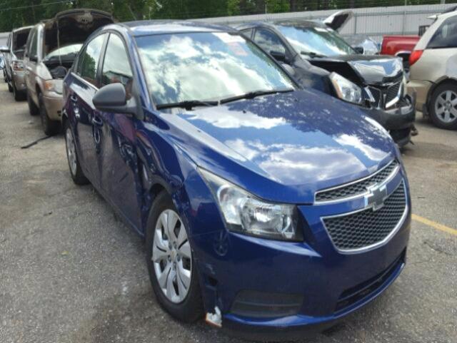 1G1PD5SHXC7201248 - 2012 CHEVROLET CRUZE LS BLUE photo 1