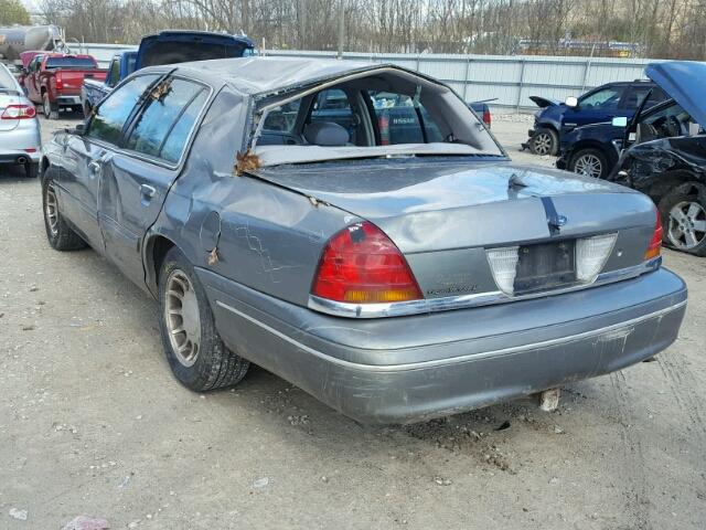 2FAFP74W3XX236625 - 1999 FORD CROWN VICT GRAY photo 3