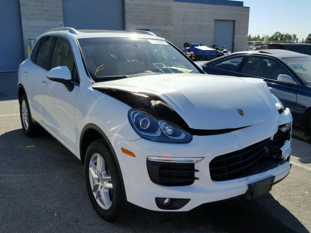 WP1AA2A29GKA37509 - 2016 PORSCHE CAYENNE WHITE photo 1