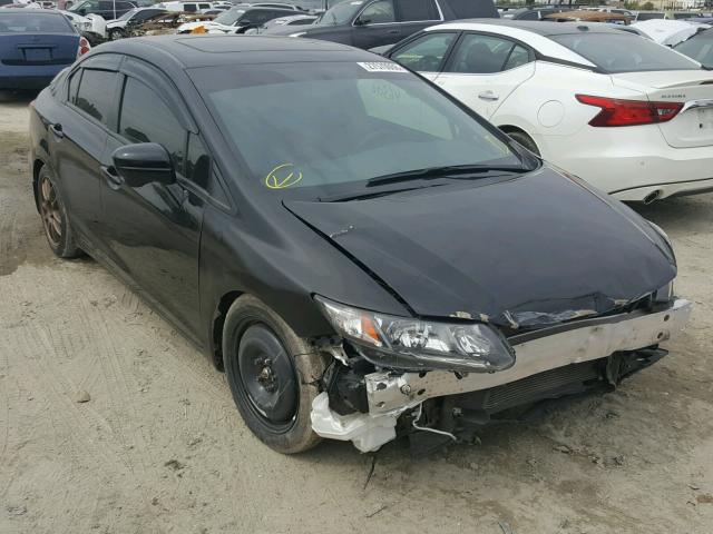 2HGFB6E52FH708283 - 2015 HONDA CIVIC SI BLACK photo 1