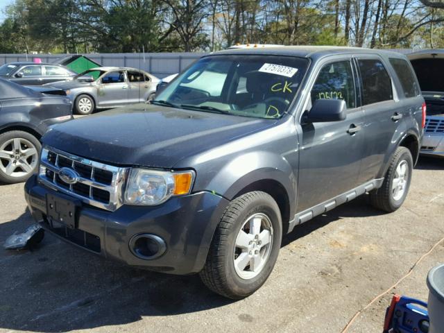 1FMCU02729KA11784 - 2009 FORD ESCAPE XLS GRAY photo 2