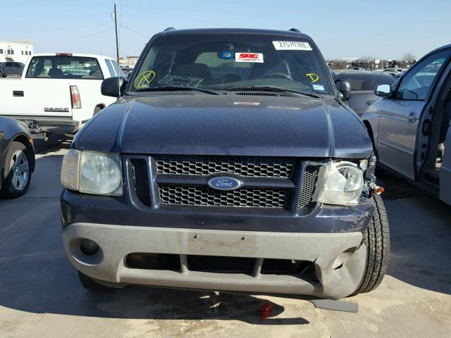 1FMCU60E72UC93273 - 2002 FORD EXPLORER S BLUE photo 9