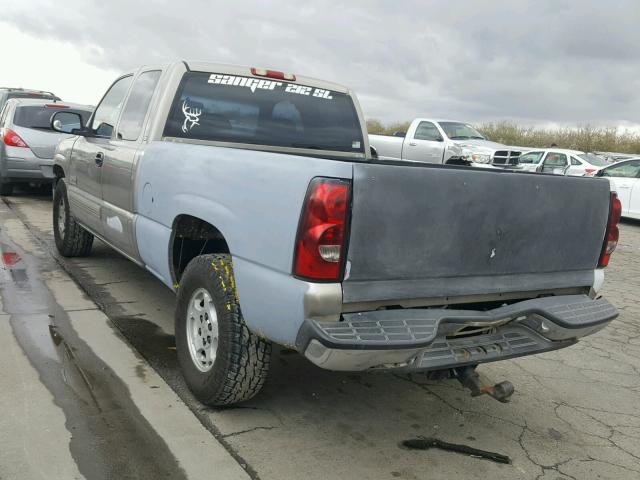 1GCEK19T01E204191 - 2001 CHEVROLET SILVERADO TAN photo 3