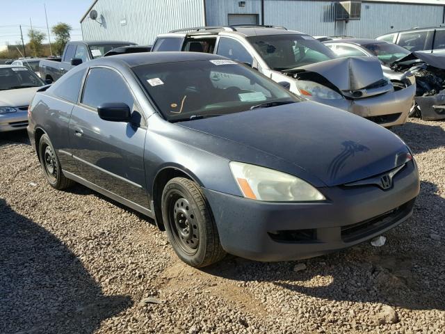 1HGCM82253A027967 - 2003 HONDA ACCORD LX GRAY photo 1