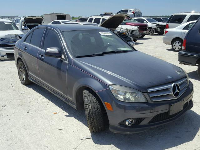 WDDGF56XX8F105982 - 2008 MERCEDES-BENZ C 350 GRAY photo 1