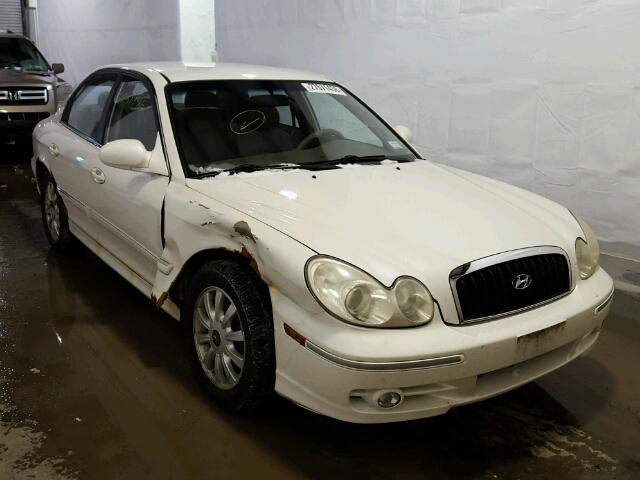 KMHWF35H94A080726 - 2004 HYUNDAI SONATA GLS WHITE photo 1