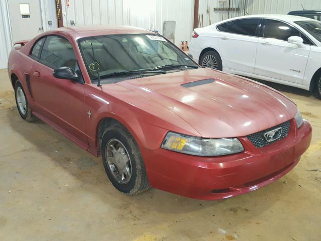 1FAFP40411F110270 - 2001 FORD MUSTANG RED photo 1