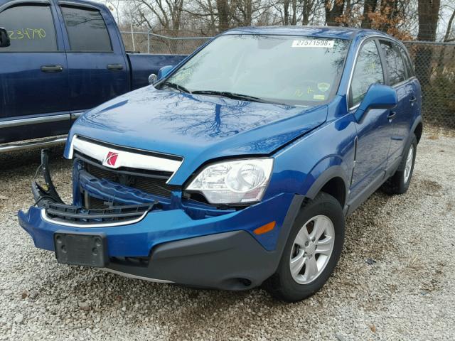 3GSCL33P79S595292 - 2009 SATURN VUE XE BLUE photo 2