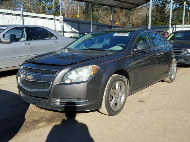 1G1ZA5E04A4128898 - 2010 CHEVROLET MALIBU LS 灰色 照片 2