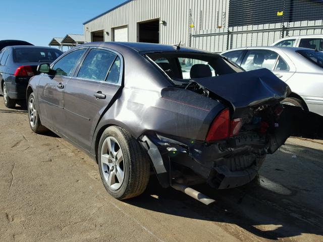 1G1ZA5E04A4128898 - 2010 CHEVROLET MALIBU LS 灰色 照片 3