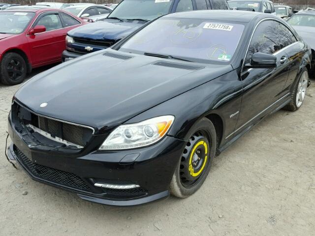 WDDEJ9EB0CA028340 - 2012 MERCEDES-BENZ CL 550 4MA BLACK photo 2