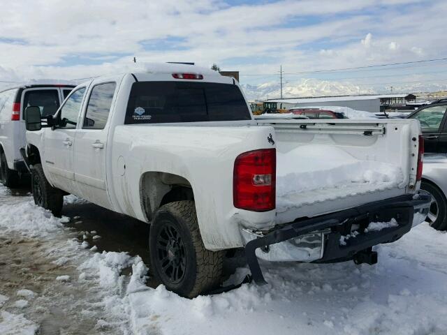 1GCHK23K68F131190 - 2008 CHEVROLET SILVERADO WHITE photo 3