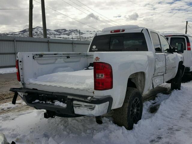 1GCHK23K68F131190 - 2008 CHEVROLET SILVERADO WHITE photo 4