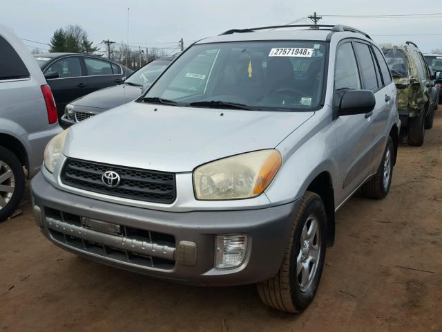 JTEHH20V626033969 - 2002 TOYOTA RAV4 SILVER photo 2