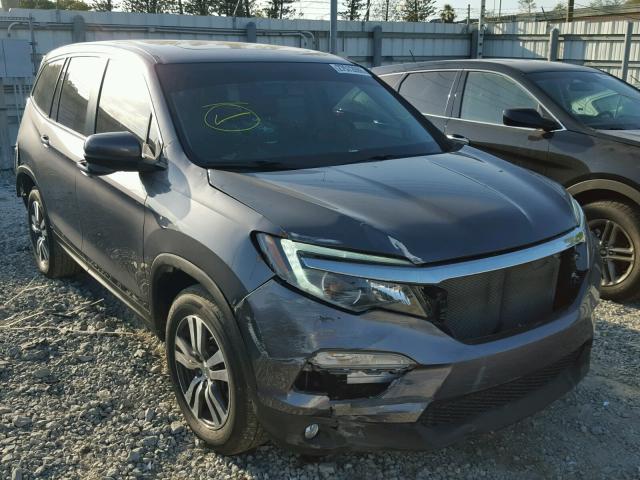 5FNYF5H52GB005047 - 2016 HONDA PILOT EXL GRAY photo 1