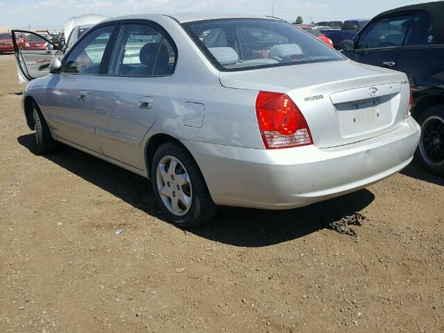 KMHDN46D96U363530 - 2006 HYUNDAI ELANTRA GL SILVER photo 3