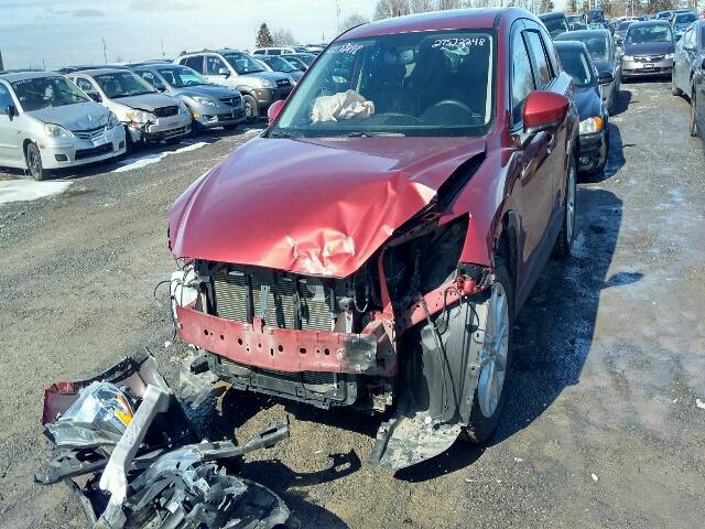 JM3KE4DE9D0122568 - 2013 MAZDA CX-5 GT RED photo 2