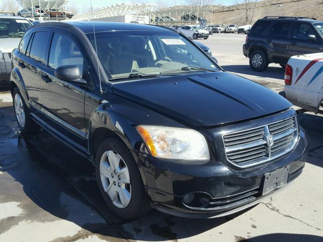 1B3JB48B47D502106 - 2007 DODGE CALIBER SX BLACK photo 1