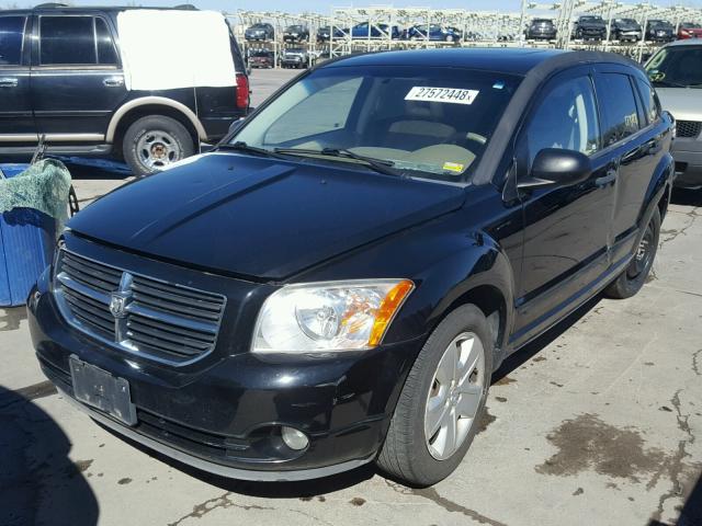 1B3JB48B47D502106 - 2007 DODGE CALIBER SX BLACK photo 2