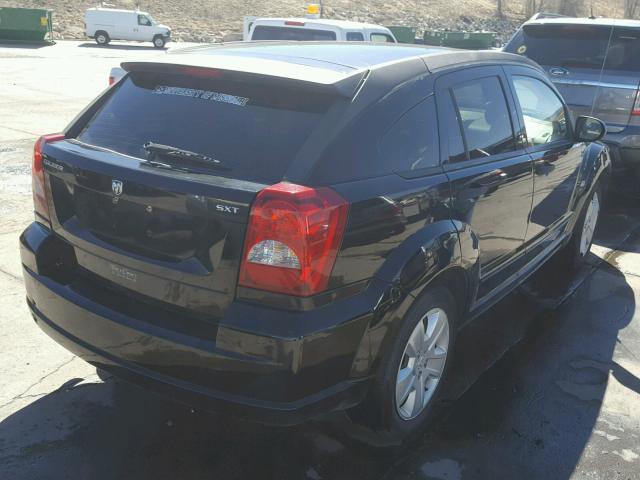 1B3JB48B47D502106 - 2007 DODGE CALIBER SX BLACK photo 4