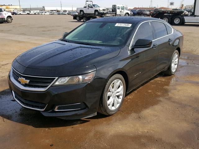 2G11Z5SL5F9214651 - 2015 CHEVROLET IMPALA LS BLACK photo 2