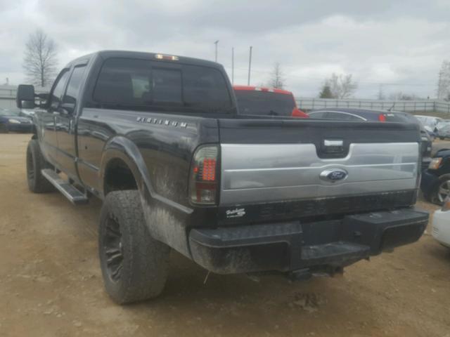 1FT8W3BTXFED16172 - 2015 FORD F350 SUPER BLACK photo 3