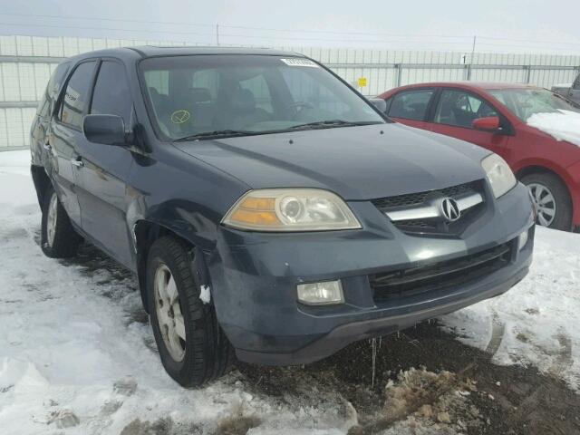 2HNYD18286H533571 - 2006 ACURA MDX CHARCOAL photo 1
