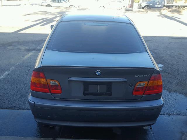 WBAAZ33443PH31035 - 2003 BMW 325 I GRAY photo 9