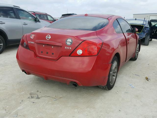 1N4AL2EP9AC103999 - 2010 NISSAN ALTIMA S RED photo 4