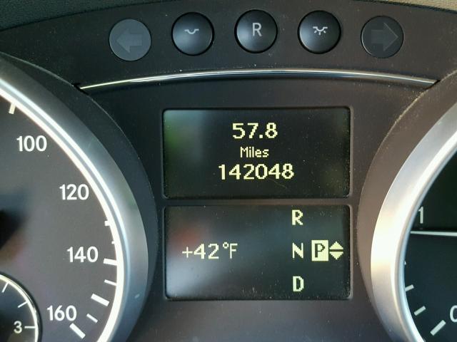 4JGBB22E38A303394 - 2008 MERCEDES-BENZ ML 320 CDI WHITE photo 8