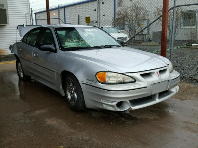 1G2NW52E63M544708 - 2003 PONTIAC GRAND AM G SILVER photo 1