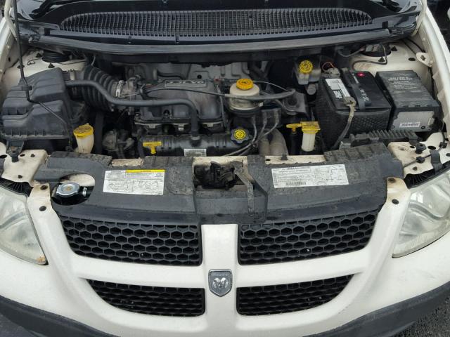 1B4GP25332B636408 - 2002 DODGE CARAVAN SE WHITE photo 7