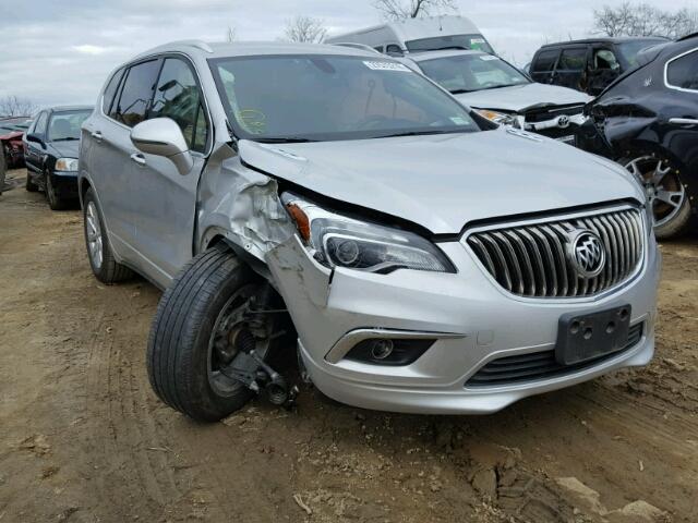 LRBFXDSA9HD040731 - 2017 BUICK ENVISION E SILVER photo 1