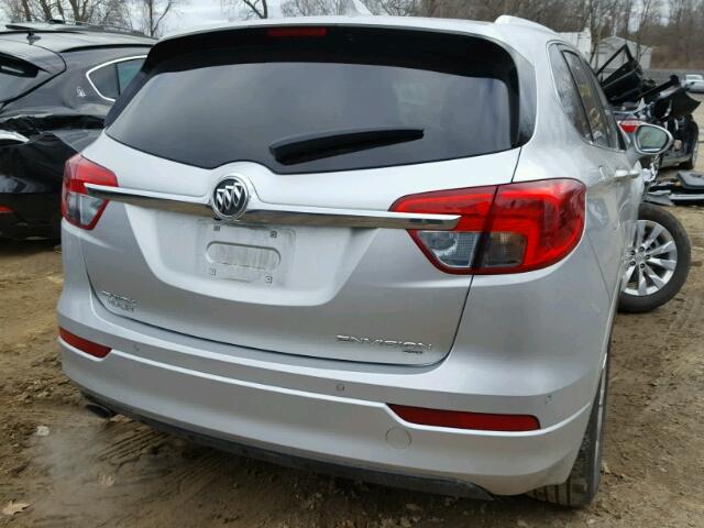 LRBFXDSA9HD040731 - 2017 BUICK ENVISION E SILVER photo 4