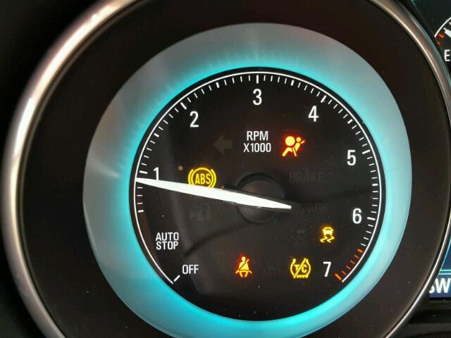 LRBFXDSA9HD040731 - 2017 BUICK ENVISION E SILVER photo 9