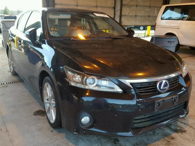 JTHKD5BHXD2165995 - 2013 LEXUS CT 200 BLACK photo 1