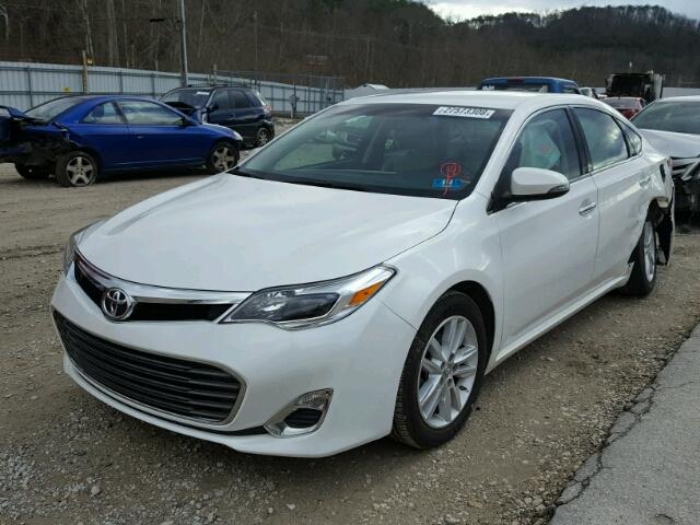 4T1BK1EB1FU190844 - 2015 TOYOTA AVALON XLE WHITE photo 2