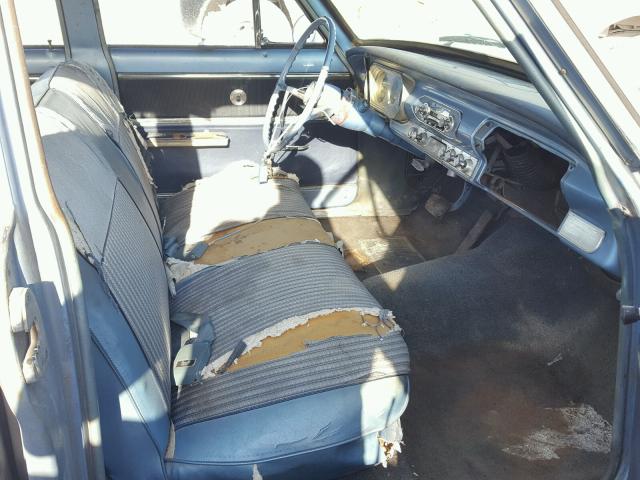 115695N195928 - 1965 CHEVROLET NOVA BLUE photo 5