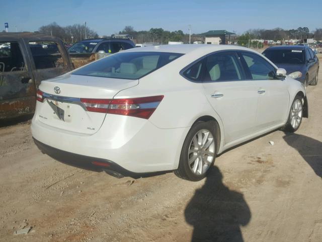 4T1BK1EB3DU008820 - 2013 TOYOTA AVALON BAS WHITE photo 4